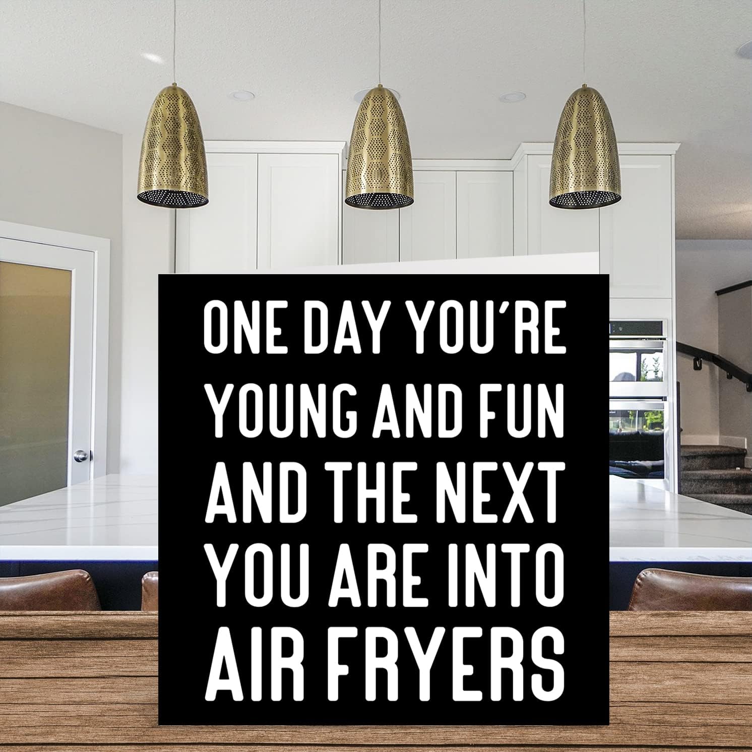Stuff4 Funny Birthday Cards for Women Men - Air Fryers - Rude Birthday Cards for Her Him Mom Dad Papa Pops Brother Sister Friend Coworker, 5.7 x 5.7 Inch Joke Humor Bday Greeting Cards