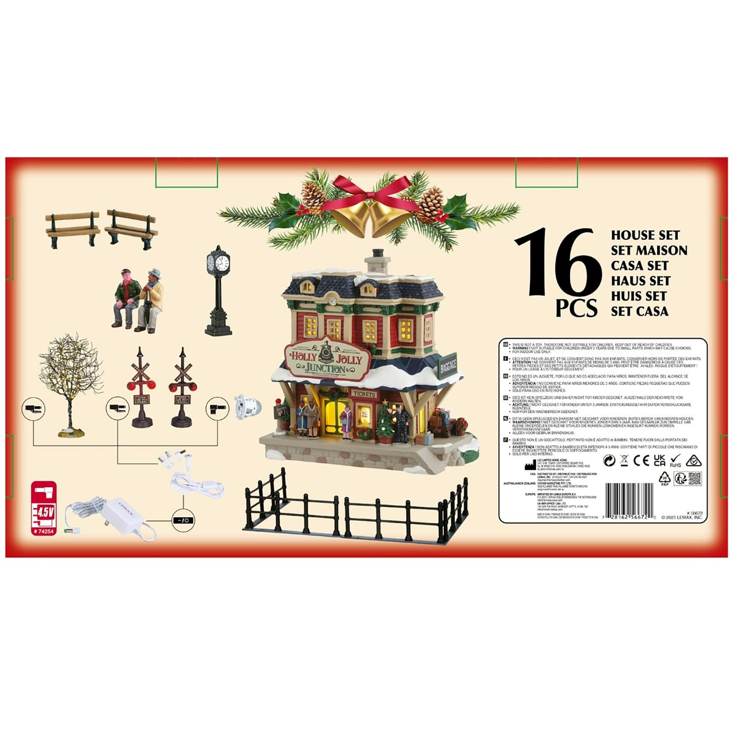 Lemax - Holly Jolly Junction Set