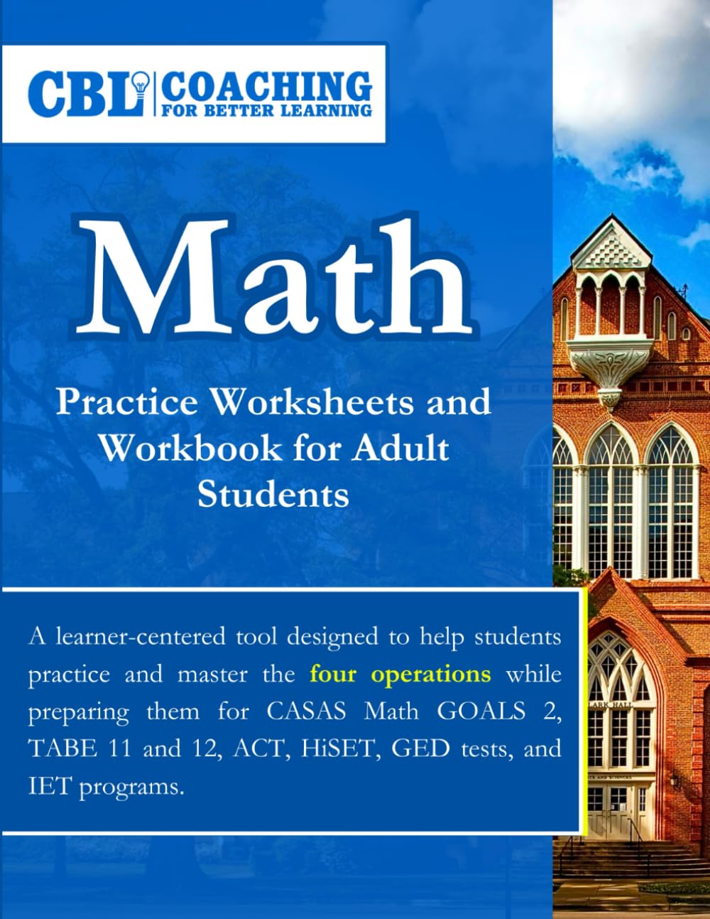 Math Practice Worksheets and Workbook for Adult Students
