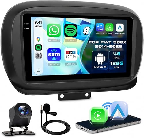 Motorsi 4G+128G Autoradio con Carplay Android Auto per Fi…