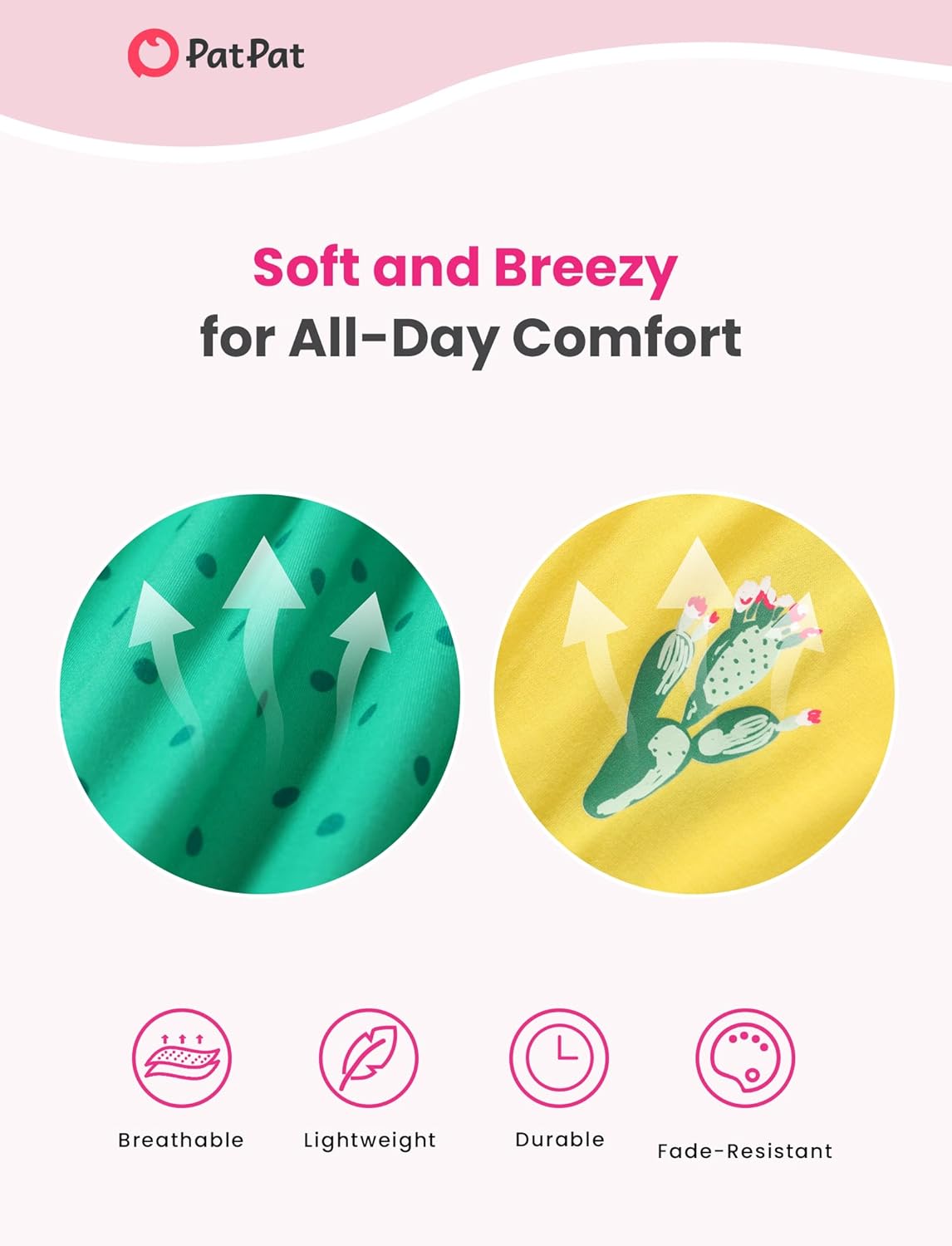 PATPAT Multipack Girl Toddler Dresses Sleeveless Flamingo Striped Toddler Casual Dresses - Image 6