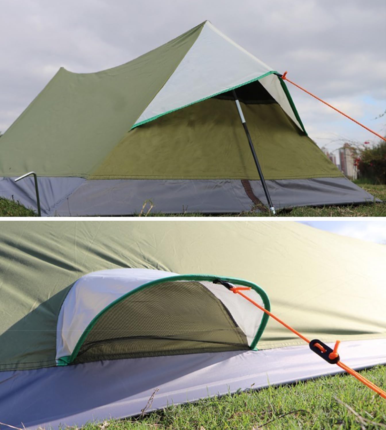 Amazon.co.jp: ソロキャンプテント ワンポールテント 1-2人用 TC