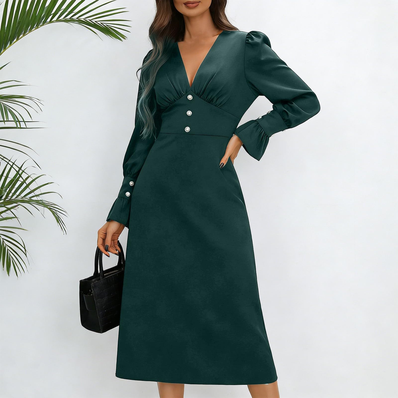 Elegante Conjunto de Vestido y Falda Larga para Mujer en Temporada Informal