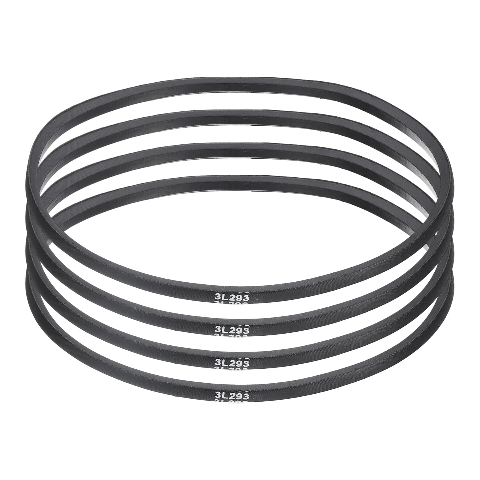 uxcell 3L240 Classic Wrapped Rubber V-Belt, 24"(610mm) Outside Circumference, 3L Profile V Belt 3/8" Width 7/32" Height — view 31