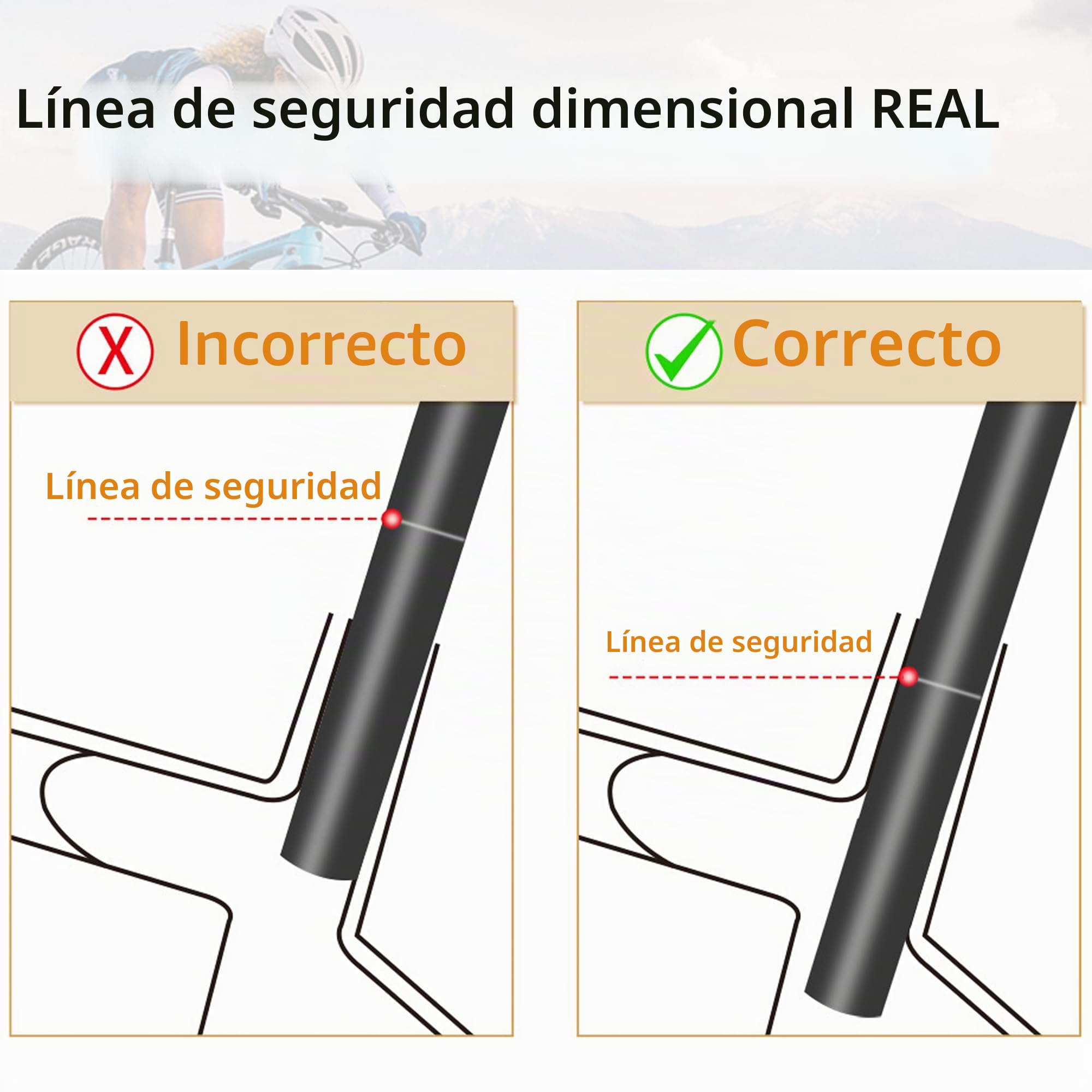 Jane Eyre Tija de sillín de Muelle con un diámetro de 27,2, 30,8 o 31,6 mm, Tija de sillín de Aluminio con suspensión, de Bicicleta para E-Bike, MTB, Trekking Citybike