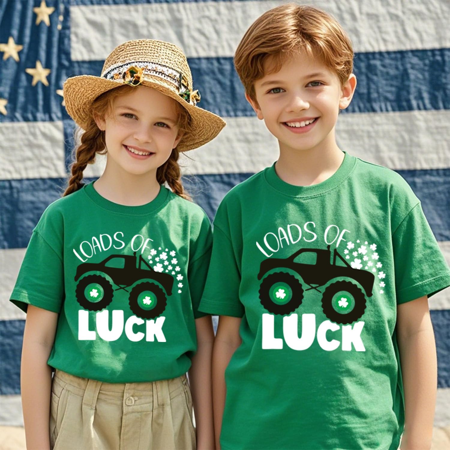 Toddler St Patricks Day Shirt Boys Girls Green Lucky Shamrock Clover Tees Kids Short Sleeve Saint Patrick's Tops 2-7 Years - Image 4