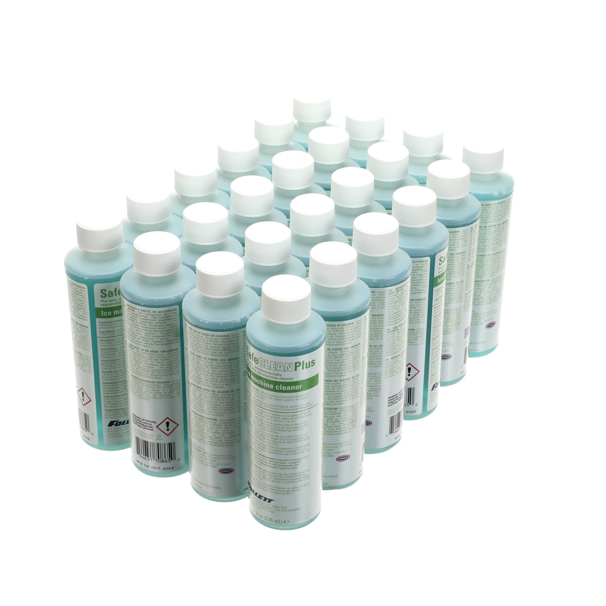 Follett 01149962 Ice Machine Cleaner, BT, CS, 8 oz., Pack of 24