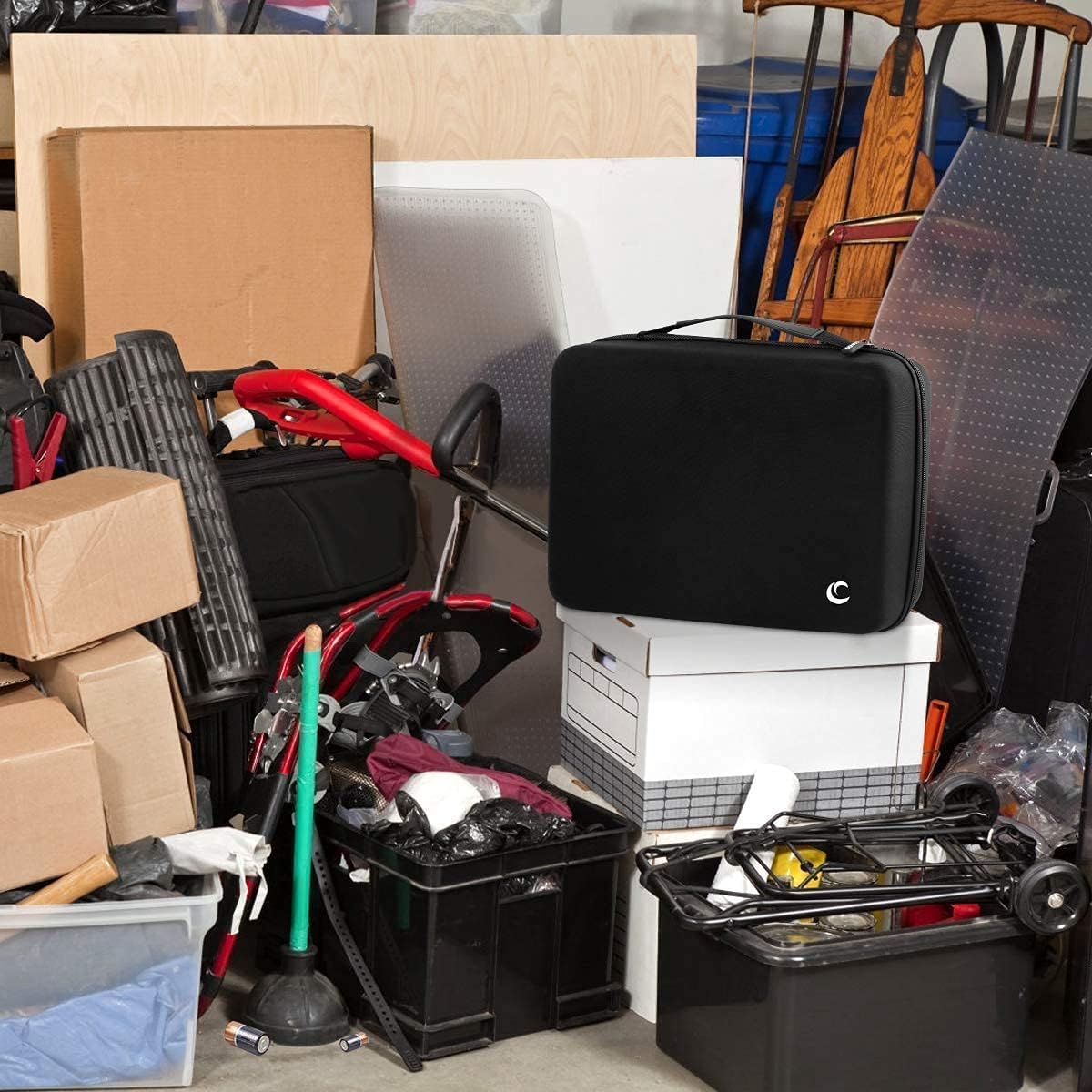 Comecase Battery Organizer Bundle, 148+ Battery Storage Case with 48 AA Battery Holder Container