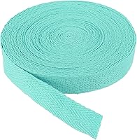 Vista 130 de PATIKIL Cinta de sarga de algodón de 5/8 pulgadas, 10 yardas, cinta de encuadernación al bies, cinta de espiga para costura, envoltura de regalos