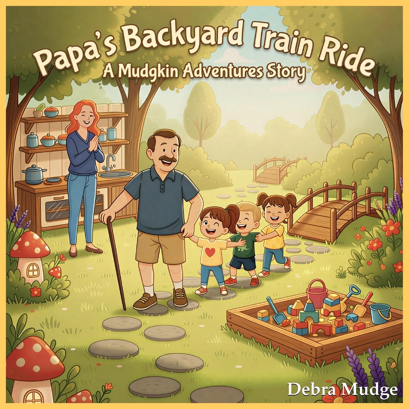 Papa's Backyard Train Ride: A Mudgkin Adventures Story