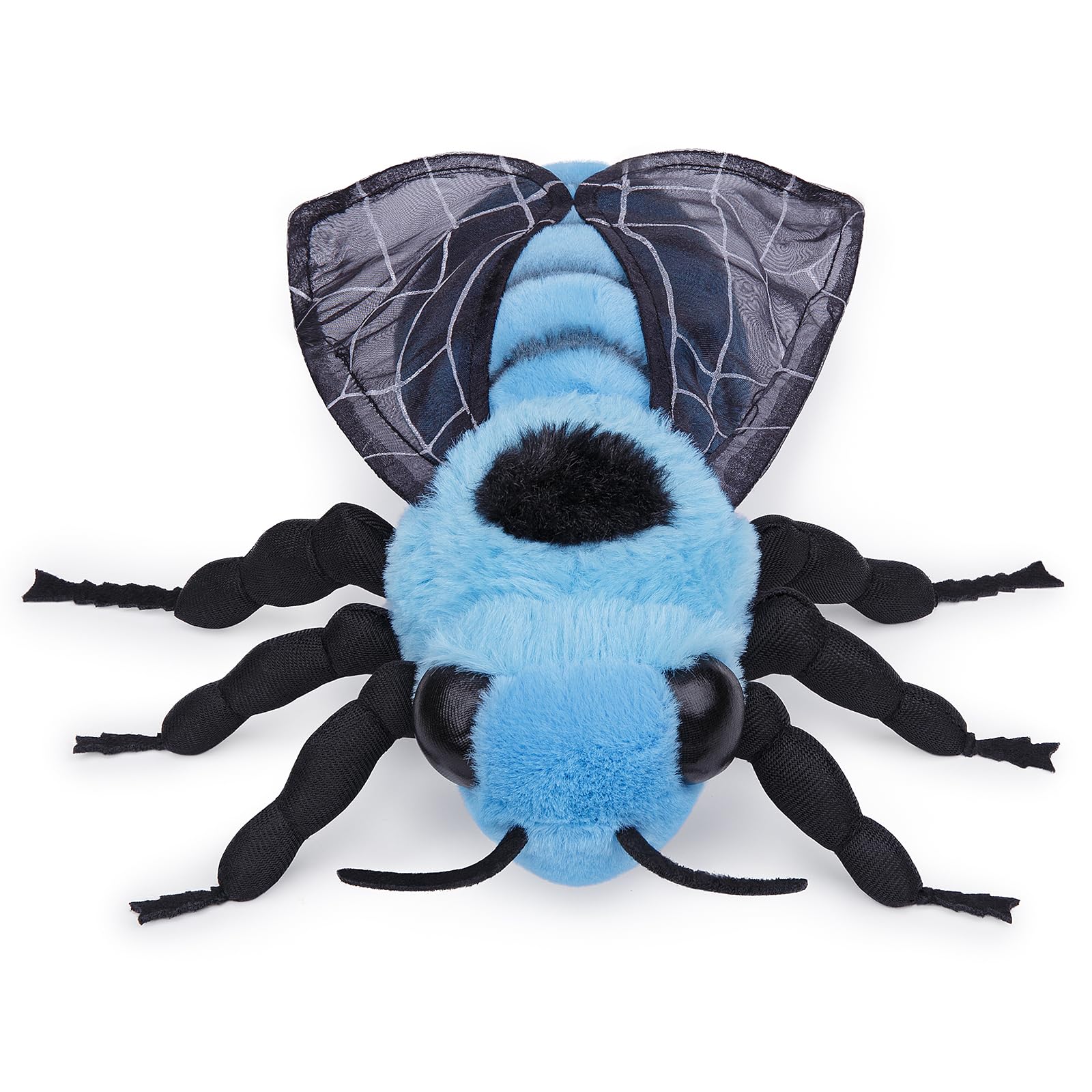 Amazon.com: BABY FRANKIEZHOU Blue Bee Plush Toy, Honey Bee Stuffed