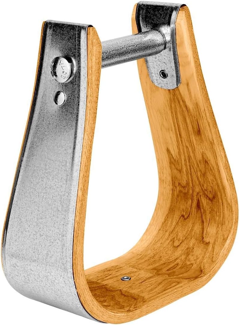 WEAVER Wooden Overshoe Visalia Stirrup 6.25