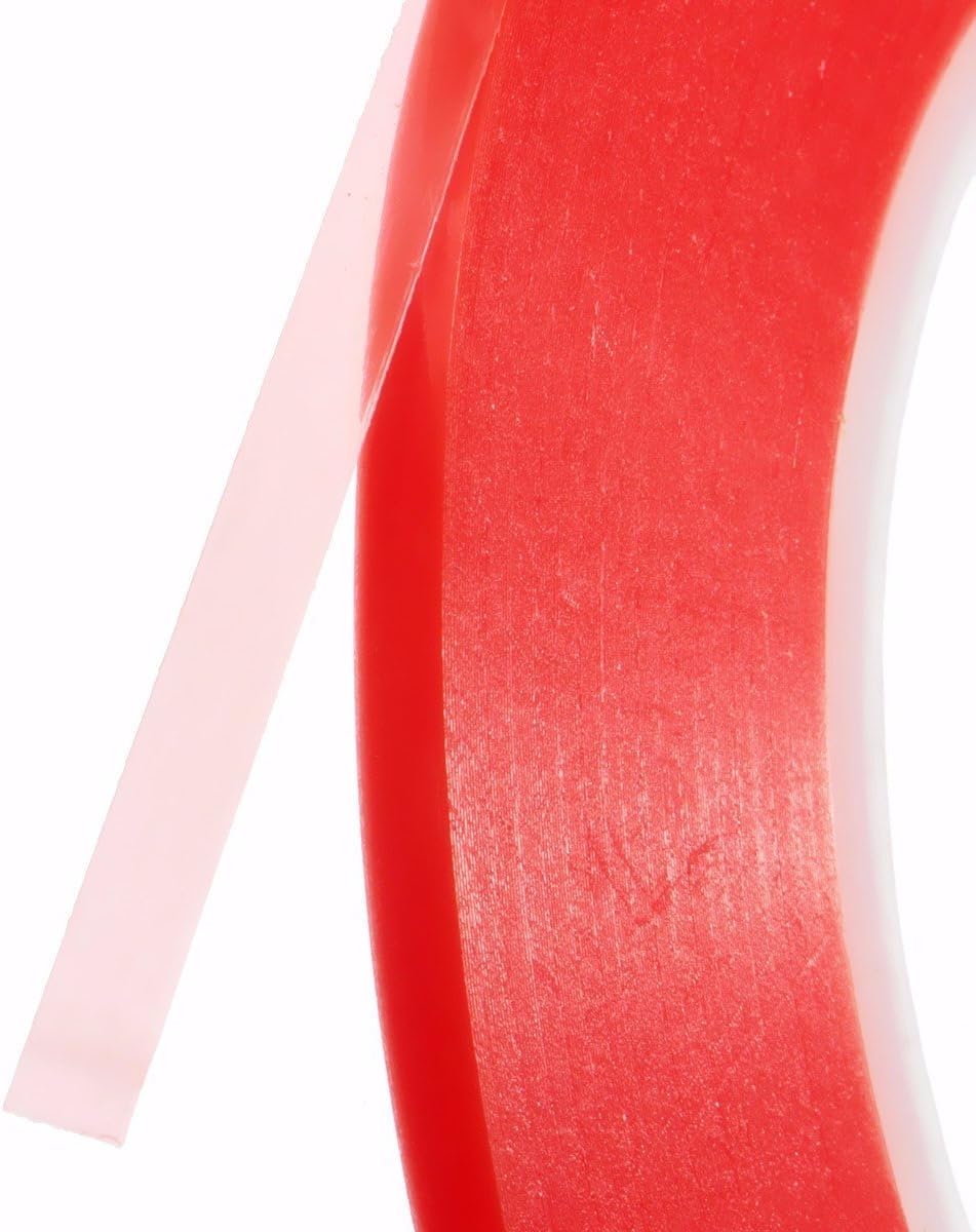 ELA Strong Acrylic Adhesive Clear Heat Resistant Double-Sided Transparent Tape (6 mm x 25 m)