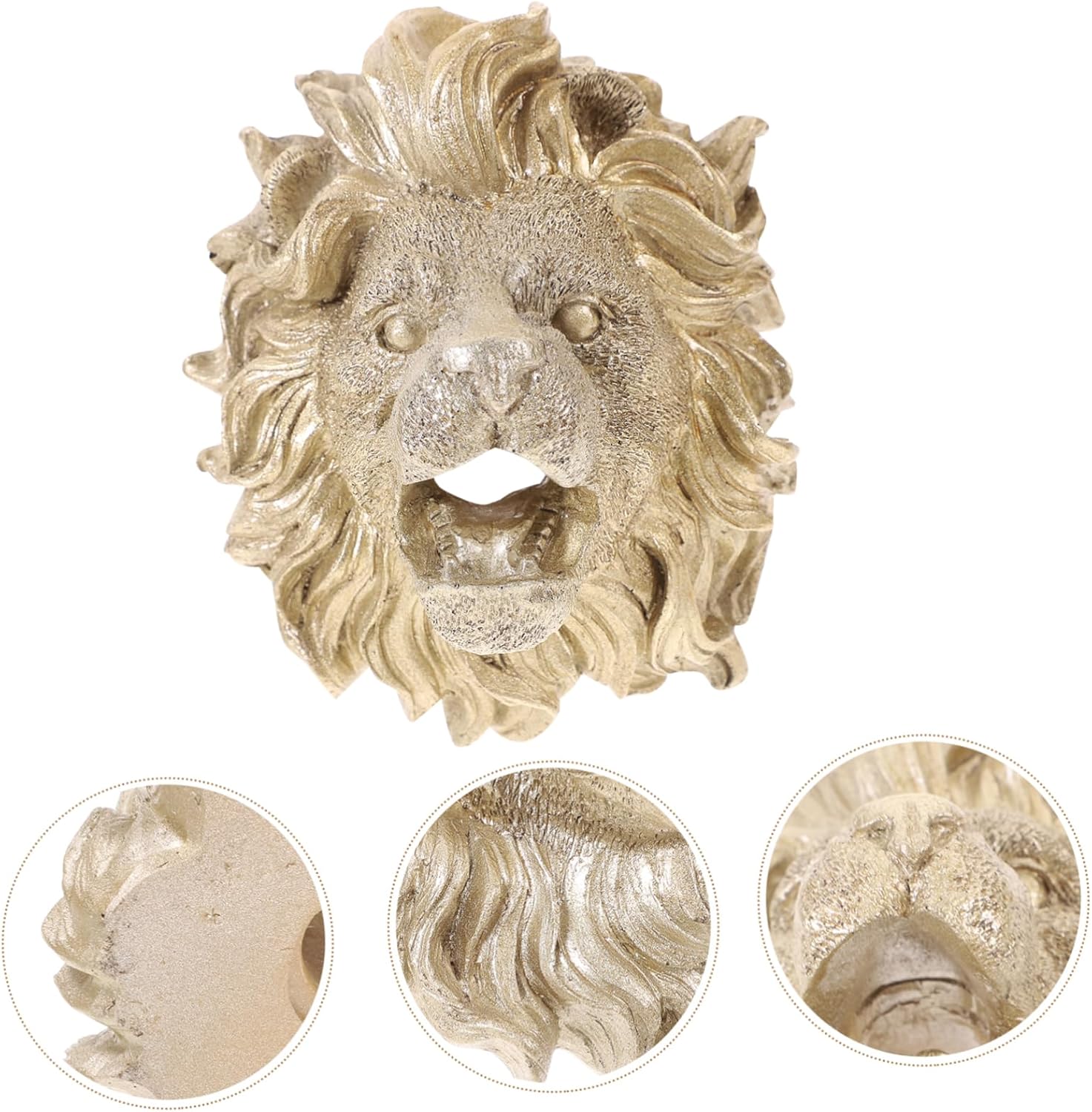 Lion Head Water Dispenser Garden Water Sprayer Fountain Nozzle Outdoor Pool Decor