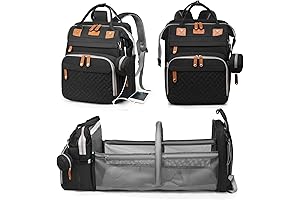 Baby Diaper Bag Backpack with Baby Changing Pad