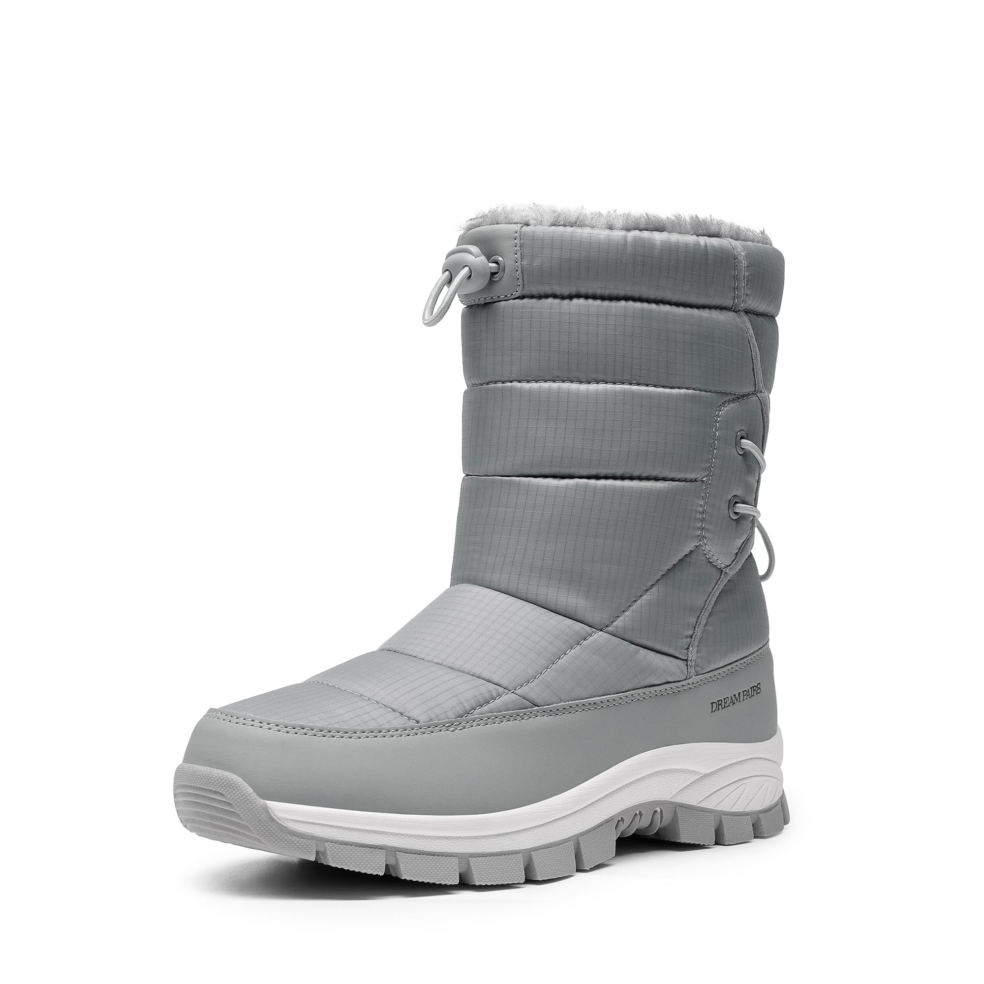 DREAM PAIRS Womens Winter Snow Boots Waterproof Lightweight Warm Fashion Janara Mid Calf Boot