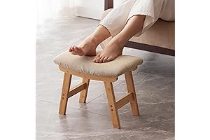 Small Footstool Ottoman Pouf Foot Rest