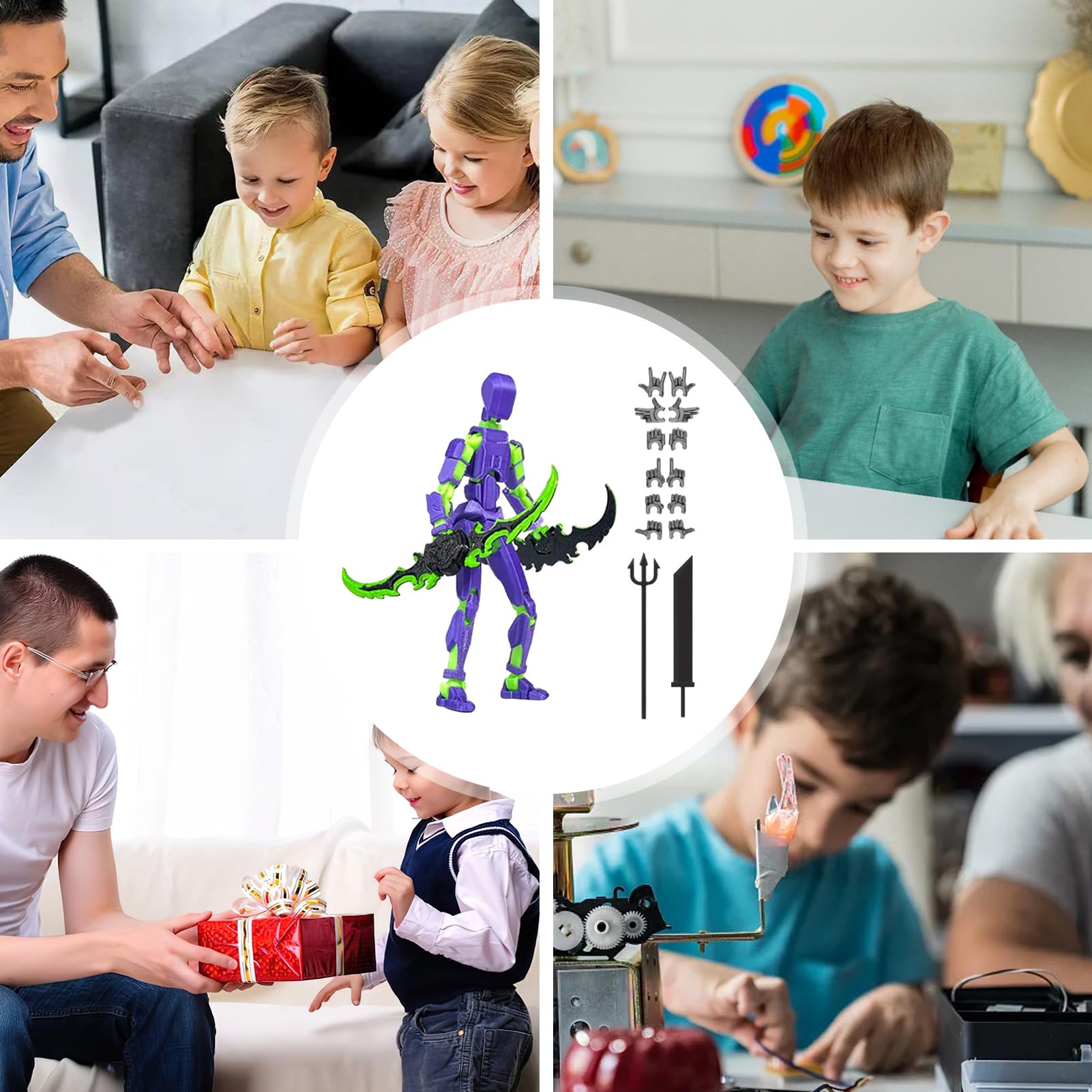 Vjeybv 13 Action Figure Set - Image 4