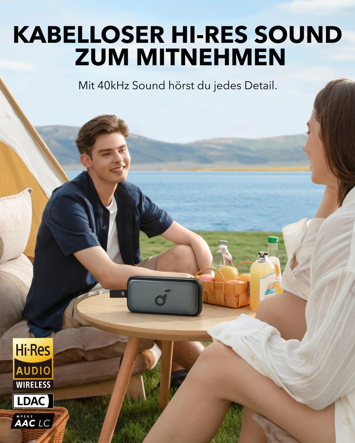 soundcore by Anker Motion 300 kabelloser Hi-Res mobiler Lautsprecher