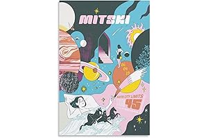 XINYIN Singer Mitski Poster: Vintage Anime Art for Your Walls
