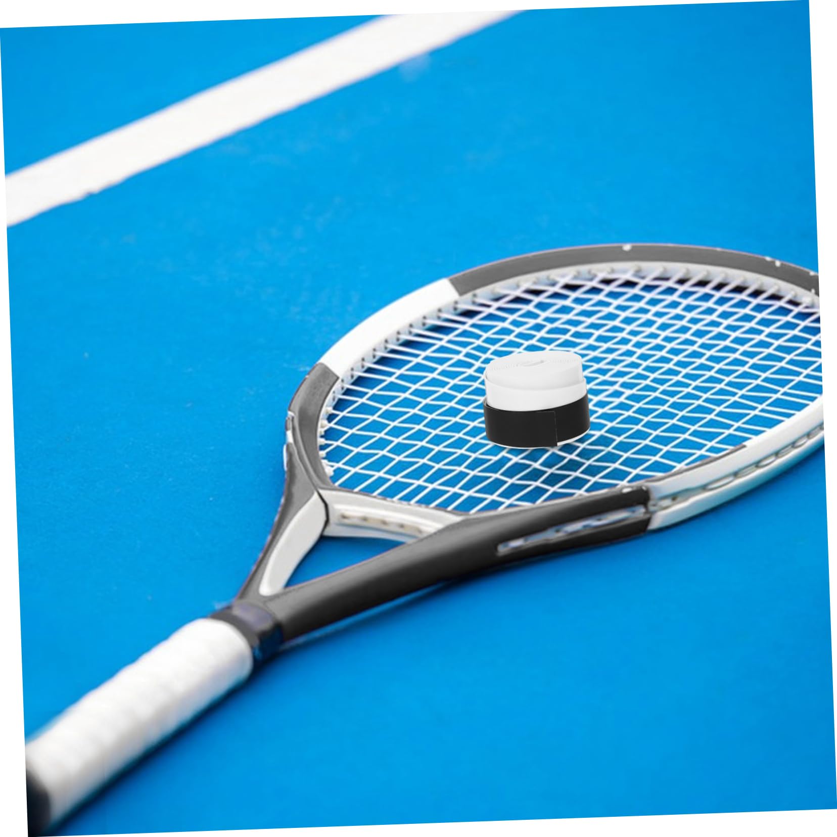 INOOMP 40pezzi Grip Antiscivolo per Racchette Overgrip Super Assorbente Pu Bianco per Tennis Badminton e Squash per Giocatori Che Sudano Facilmente