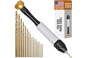 Pin Vise Hand Drill Manual: Precision Jewelry Drill with Micro Drill Bits