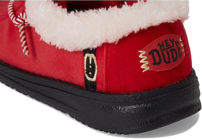 Обувь Hey Dude Wally Santa Claus (Toddler) — фото 3