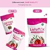 LULUTOX Herbal Wellness Tea - Dandelion, Ginseng & Ginger with Matcha & Botanicals - Supports Your Wellness Routine - Vegan, Natural, Peach Flavor (3 Pack x 28 Servings)