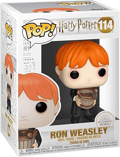 Miniatura 4 de Ron Weasley Funk o Pop! - Paquete de figuras de vinilo con 1 protector gráfico compatible con 'ToysDiva' (114-48066 - B)