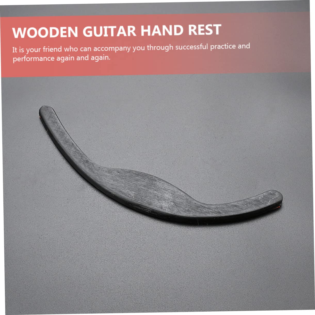Toyvian 3 Szt gitara ręcznie Podłokietnik zastępujący gitarę klasyczną akcesoria do gitary odpoczynek dla dłoni dla miłośnika gitary drewniany dodatek do ballada Składnik