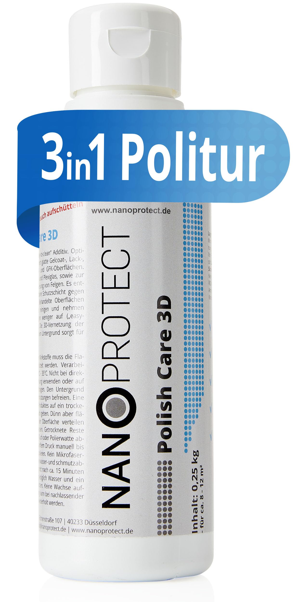 Nanoprotect | Politur | 250 g Hochglanz Nanopolitur und Nanobeschichtung