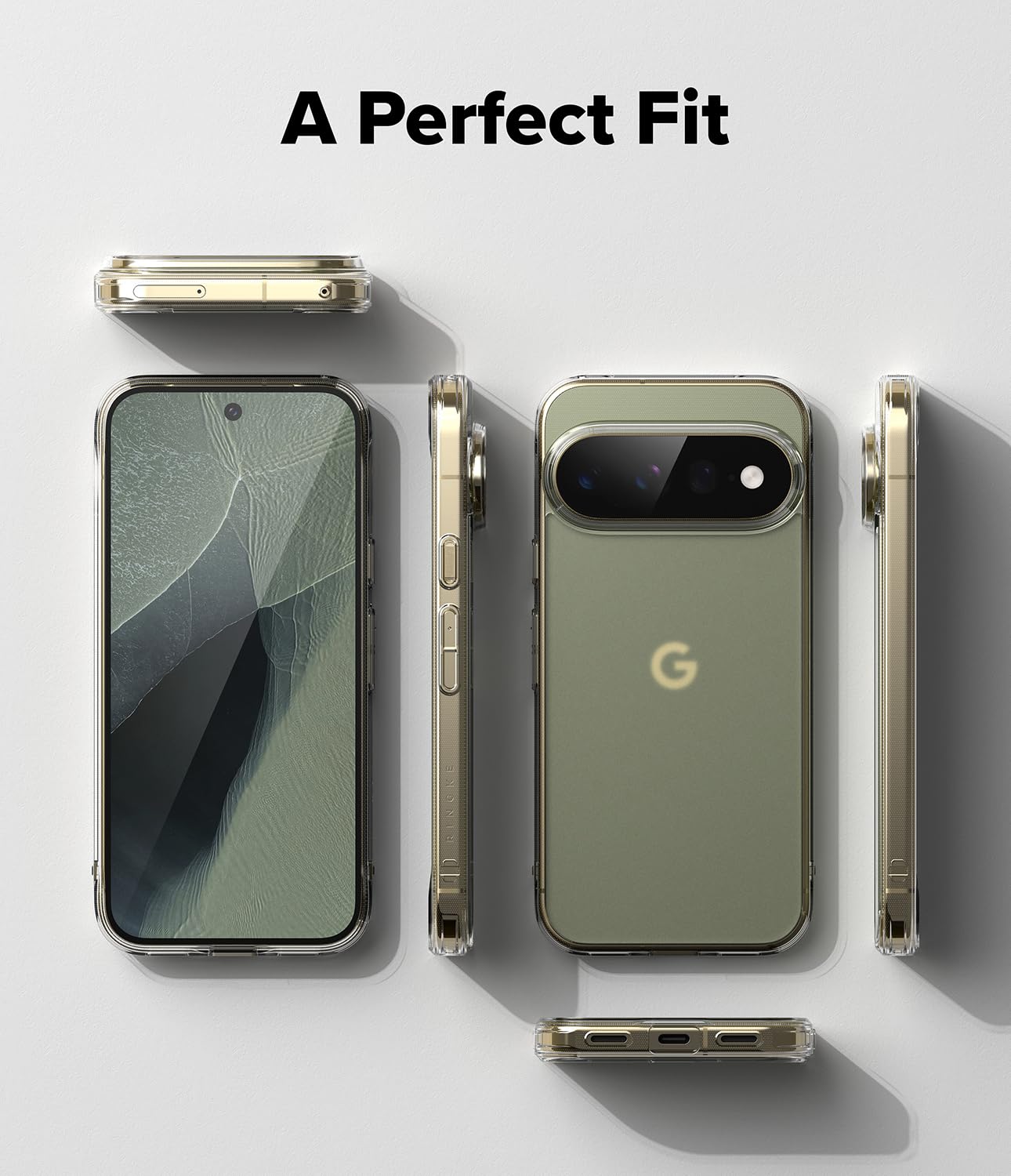 Ringke Funda y Protector Pantalla para Pixel 11 Pro XL [Fusion Matte]