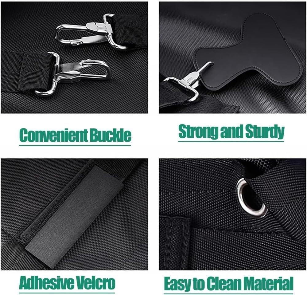 Racecourse Farm Barn Equine Poop Storage Device,Reusable Heavy Duty Manure Bags Universal Horse Poop Manure Collection Bag, Easy Put On