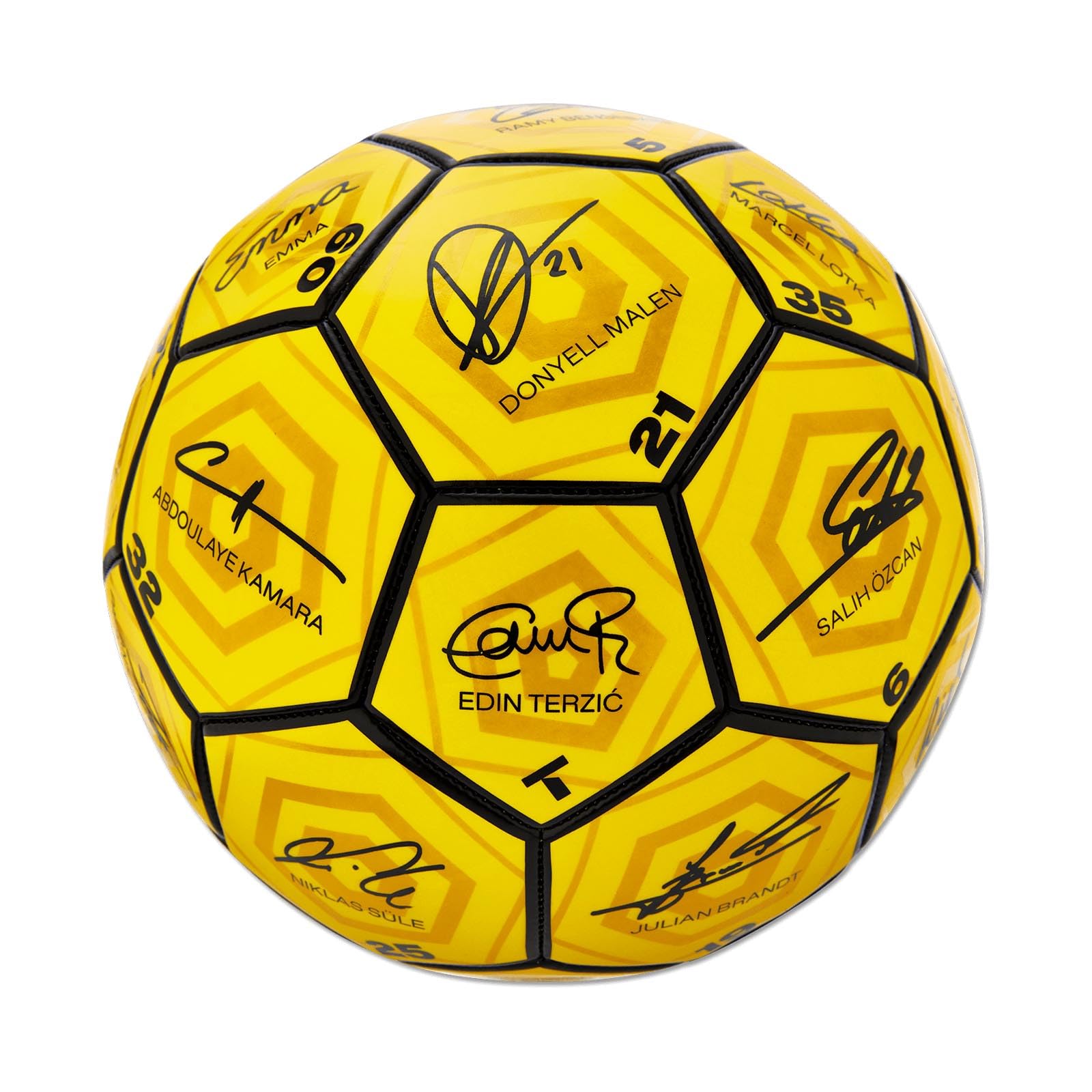 Borussia Dortmund Unisex Jugend BVB Unterschriftenball 2023/24 Fußball, Gelb, 5