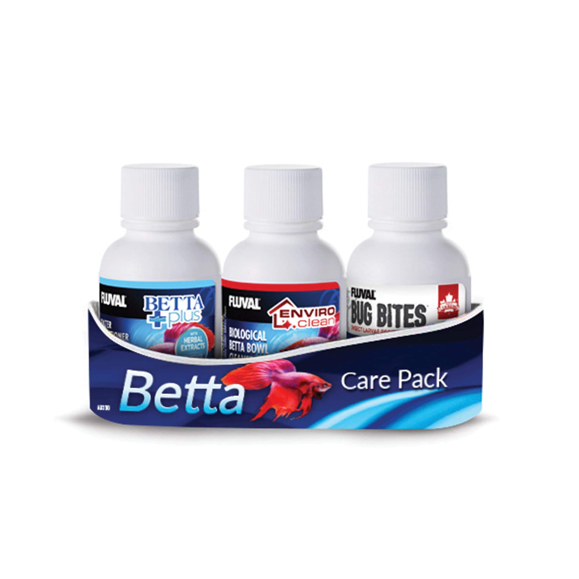 FluvalBetta Care for Fish, 2 fl. oz., Pack of 3.