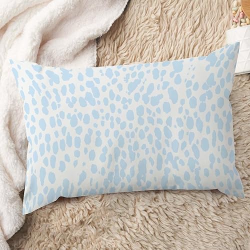 Vista 748 de ArogGeld Chinoiserie - Fundas de almohada escénicas asiáticas, estilo asiático, funda de almohada azul y verde Kelly, funda de cojín para decoración