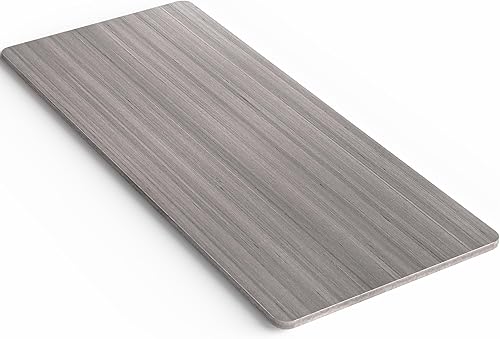 Miniatura 17 de VIVO DESK-TOP43G - Mantel universal de una pieza de 43 x 24 pulgadas, color gris oscuro, para marcos de escritorio estándar y sentados a pie, altura