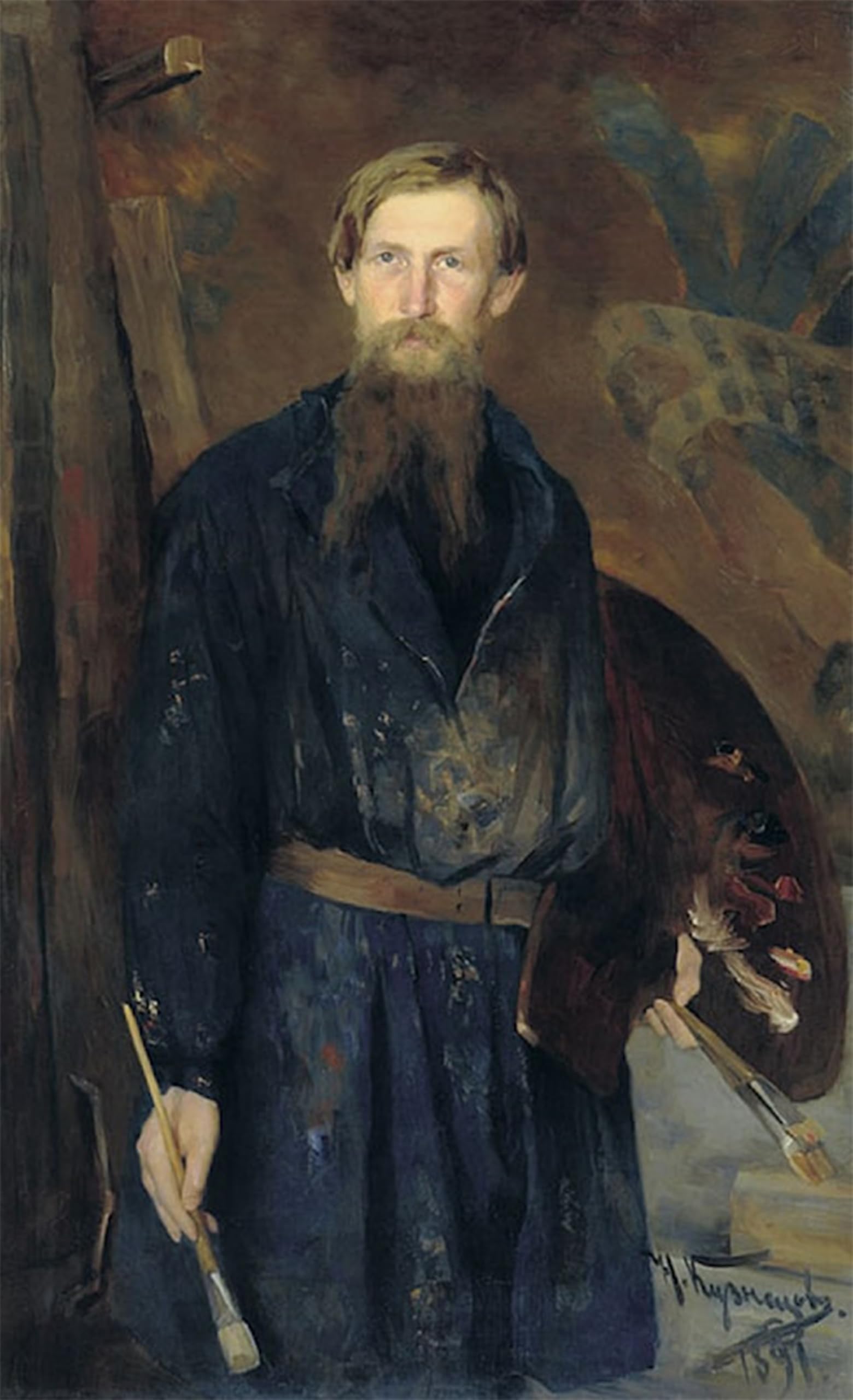 Lienzo de Viktor Vasnetsov decoracion de salones elegantes cuadro clasico Kuznetsov 60x90cm 5