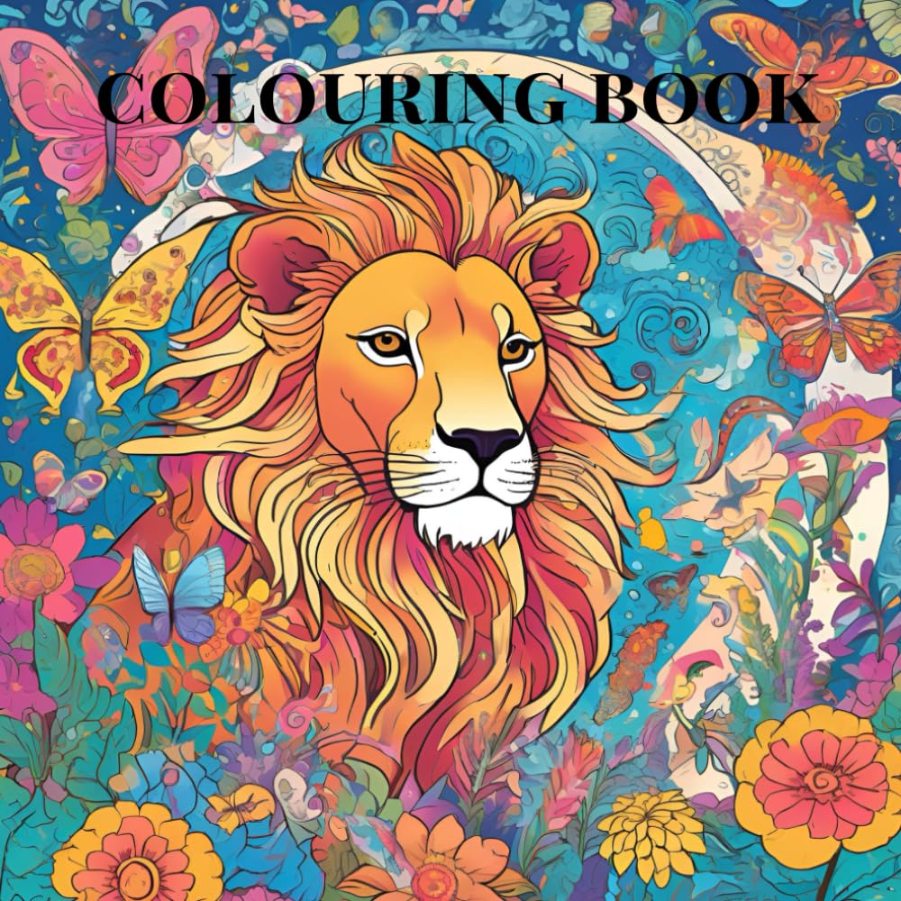 Colouring Book: Perfect for adults and teens