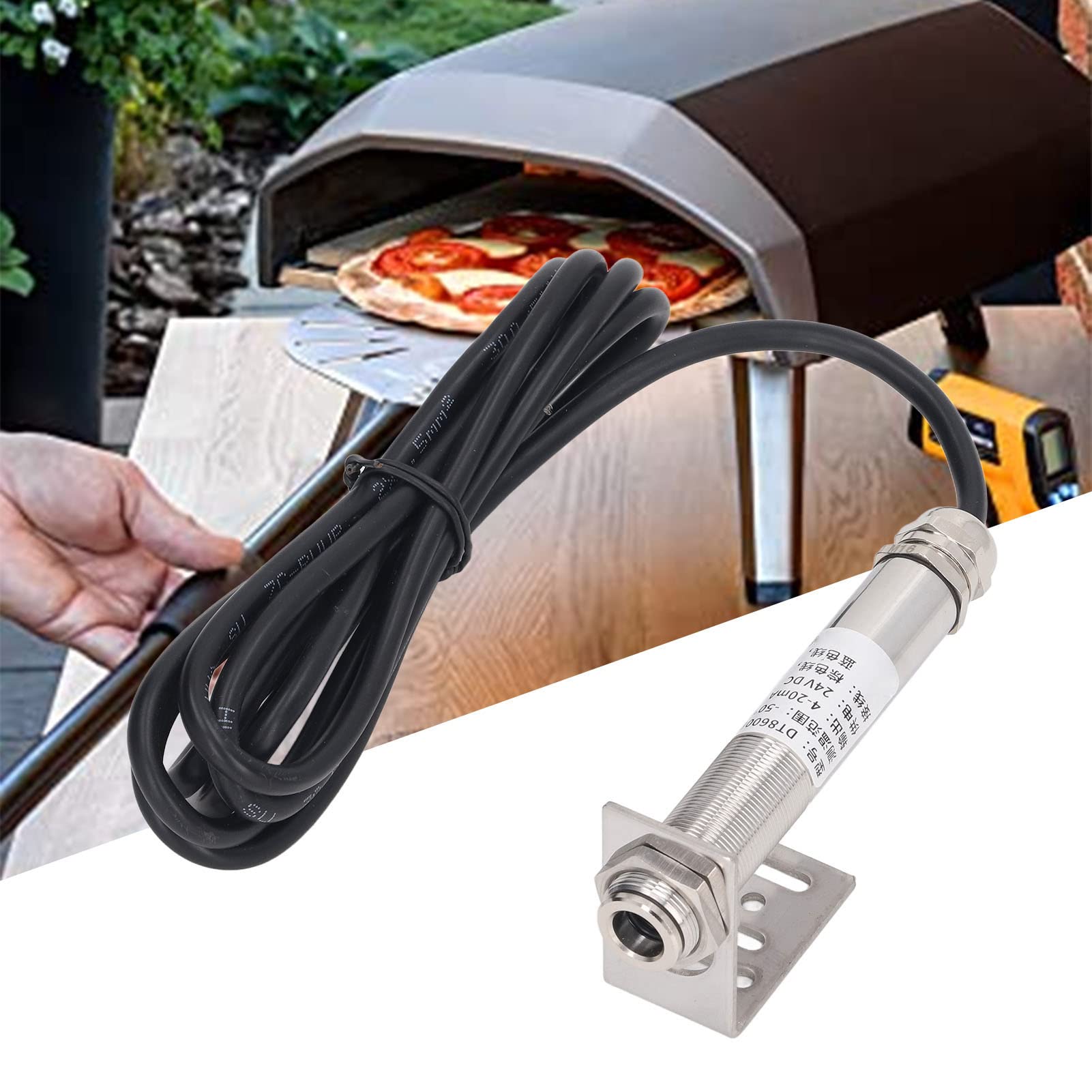 Temperatursensor Hochpräzise Berührungslose Sonde für Metallurgie DC24V -50 ℃ Bis 600 ℃ Edelstahldetektor