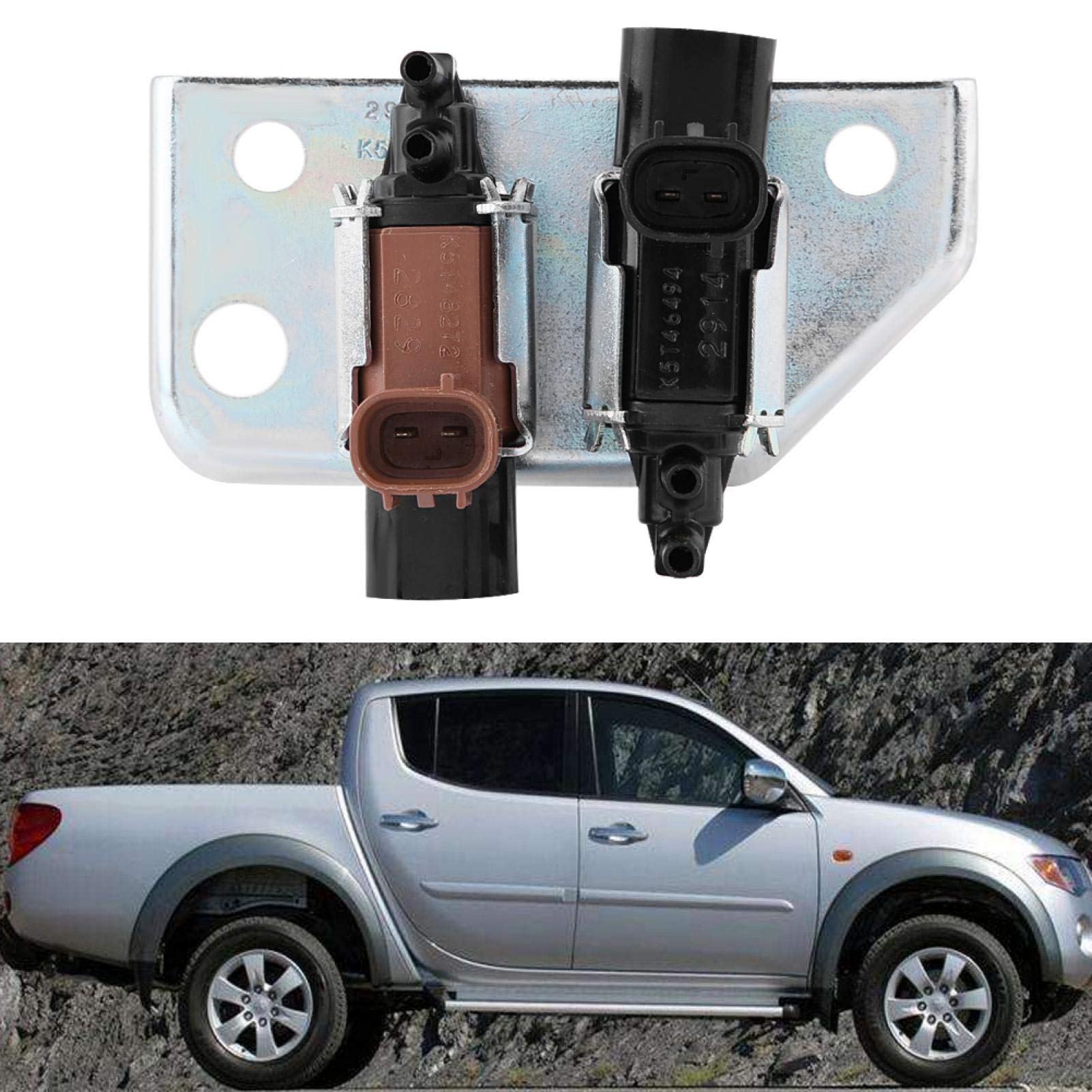 Electrovanne Pression Turbo L200 Qiilu Emissione Elettrovalvola, Auto Turbo Boost Emissione Elettrovalvola Per Adatto Per Sho_gun Triton L200 Mr577099 K5t46494 K5t48272 L200 Anima