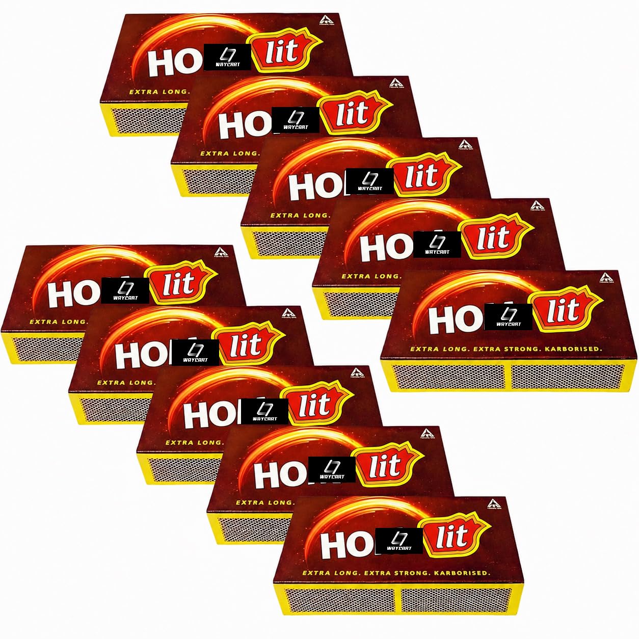 Match Boxes-Pack of 10 Big Matchsticks Home lit Boxes Each Contains 200 matchsticks= Total 2000 matchsticks+Pocket Lighter 1 Piece-image-39