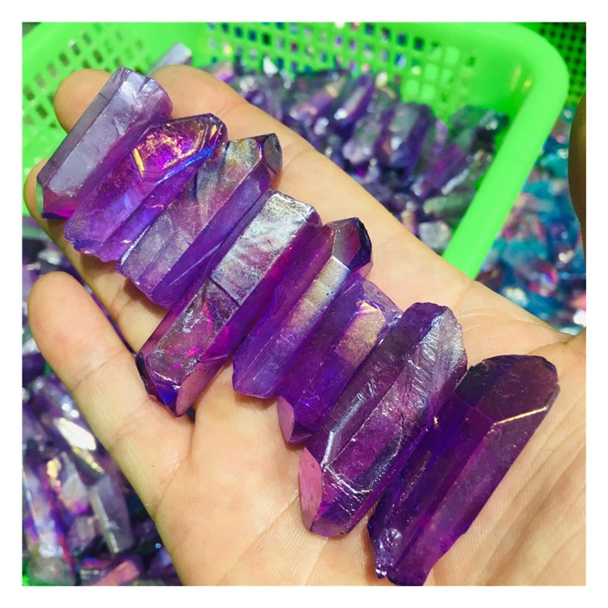 Piedras de cristal cuarzo natural para renovar la energía y decoración de tu hogar