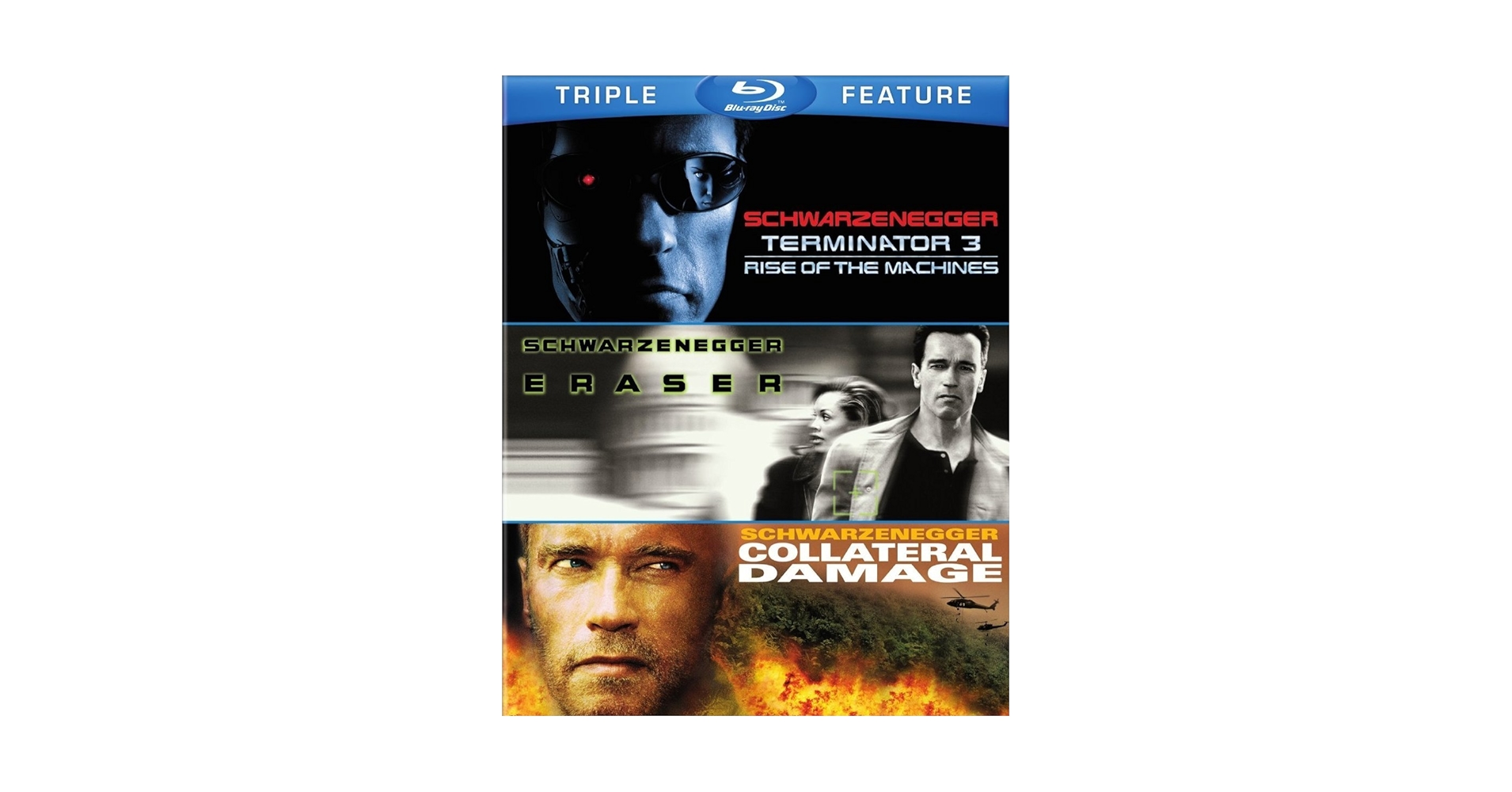 Amazon.com: Arnold Schwarzenegger Triple Feature (Terminator