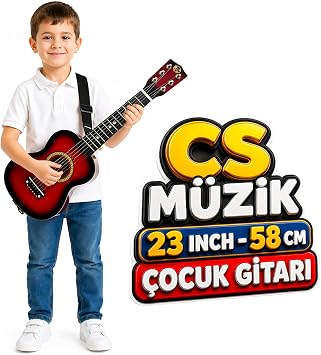 Fourtune Loki T-80RD 6 Telli Kırmızı Çocuk Gitarı Gerçek Ağaç (Kırmızı)