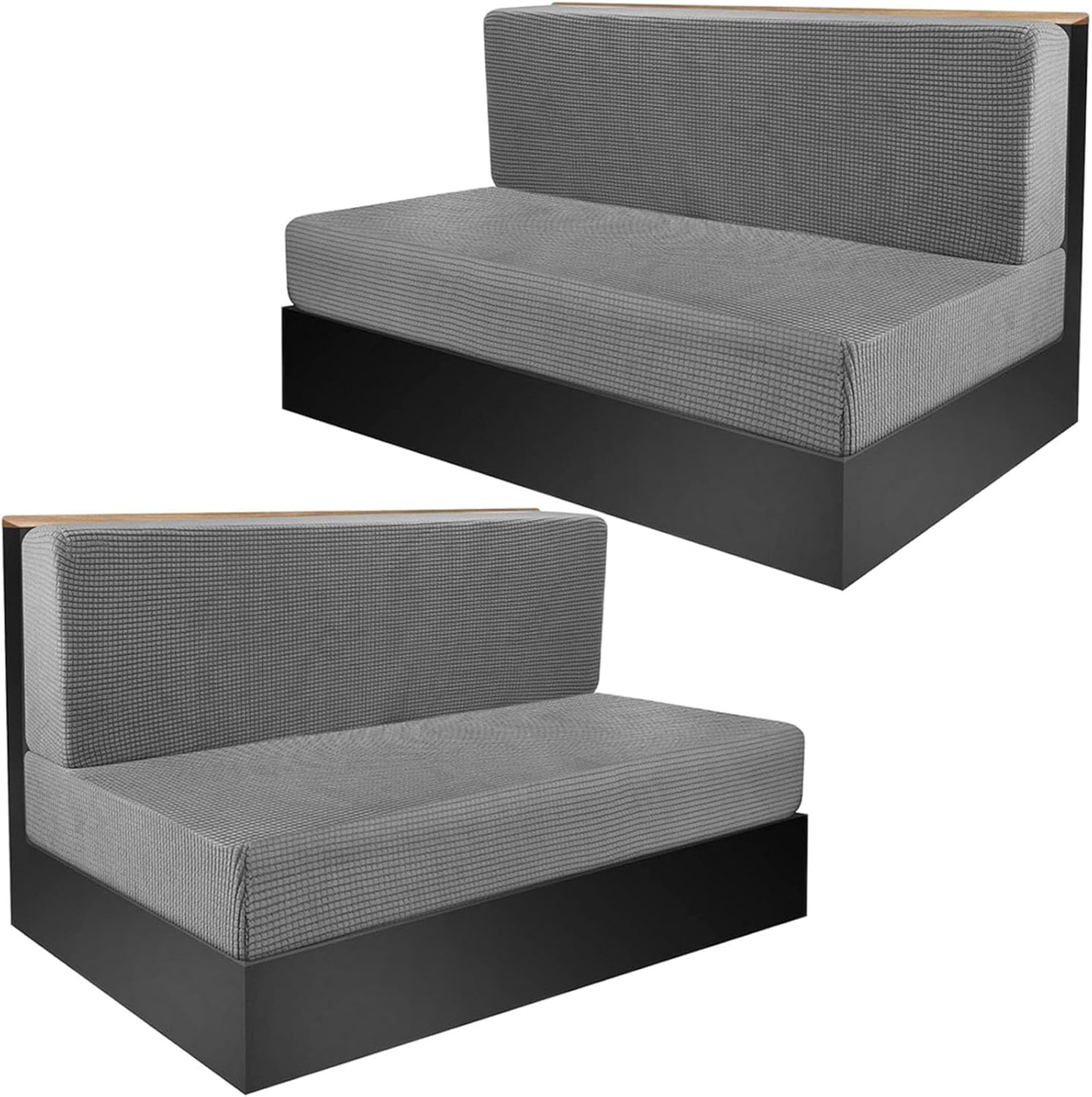 Yamamine RV Cushion Covers Grey RV Seat