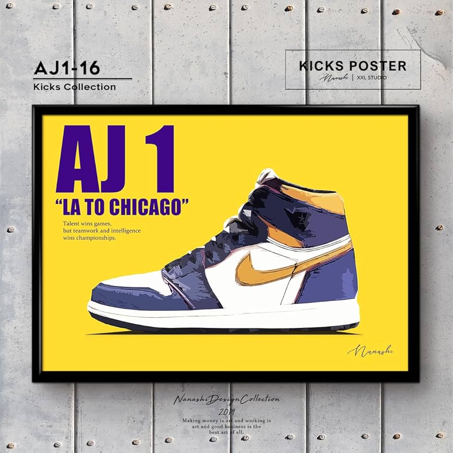 Amazon.co.jp: エアジョーダン1 レイカーズ シカゴ AIR JORDAN