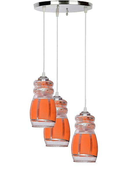 Nogaiya Glass Ceiling Lamp (Multicolor)
