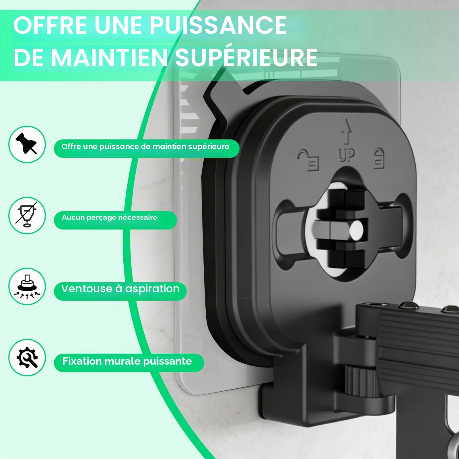 Rideau de Douche sans Perçage avec Ventouse, Forme L/U, 4 Plis, 1.8 x 2m | Tringle à Rideau de Douche Pliable, Résistante à La Moisissure, Imperméable, Lavable, avec Anneaux pour Douches D'Angle