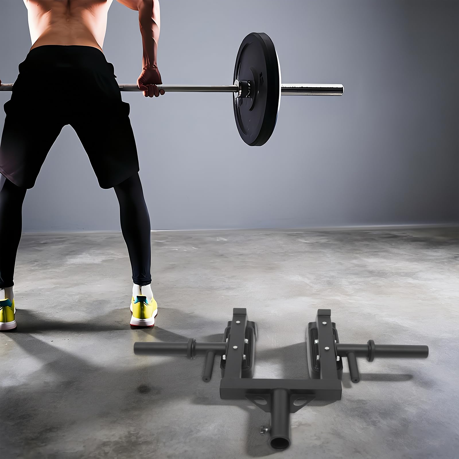 Wyposażenie do mocowania miny lądowej, uchwyt olimpijski długi hantla, akcesoria do treningu T-Bar Row Attachment Core Strength akcesoria treningowe, prasa na ramiona, wyposażenie do mocowania miny